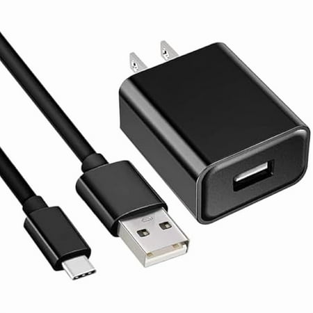 USB-C Wall Charger for Kindle Fire 2020-2024/Paperwhite 5-12th Gen/Fire Max 11/HD 7/8/10/11/12 - Fast Charging Power Adapter & 5FT Type C Cable (Compatible with Kids/Plus/Pro Models)