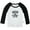 Long Black Raglan T-shirt, variant on Caution Contents Are Extremely Cute Funny T shirt For Baby, Newborn Babies T-shirts, Infant Tops, 0-24M Kids Graphic Tees Clothing (Long Gray Raglan T-shirt, 0-6 Months)
