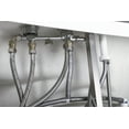 thumbnail image 3 of 5 ft. Right Drain Corner Alcove Whirlpool Bathtub in White, 3 of 7