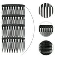 thumbnail image 4 of Miangastore 50pcs Simple Hair Side Combs Plastic Hairpin Clip with Teeth Hair Accessories, 4 of 8