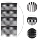 thumbnail image 2 of 50 peinetas laterales de plástico con pinzas para el pelo y dientes, accesorios para el cabello, 2 of 7