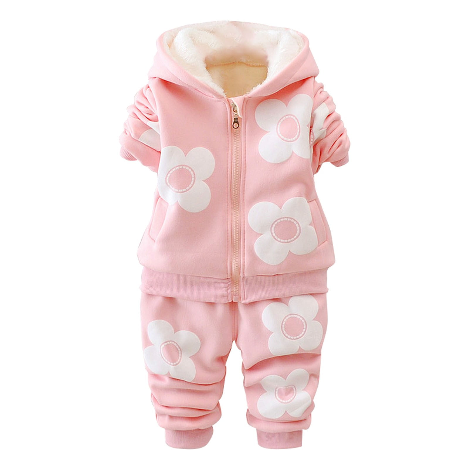 LNMQLPDBS Toddler Boy Christmas Outfit 4t Baby Onesies Newborn Soccer Tracksuit Girls Jogging Suits Boys 10-12 Gifts Baby Girl 6-12 Months Clothes Pink 6-12 Months