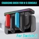 thumbnail image 2 of Base de carga para Nintendo Switch/2/OLED Joy-Con 4 en 1, base de carga para mando, estación de carga con ventilador y luz RGB, 2 of 7