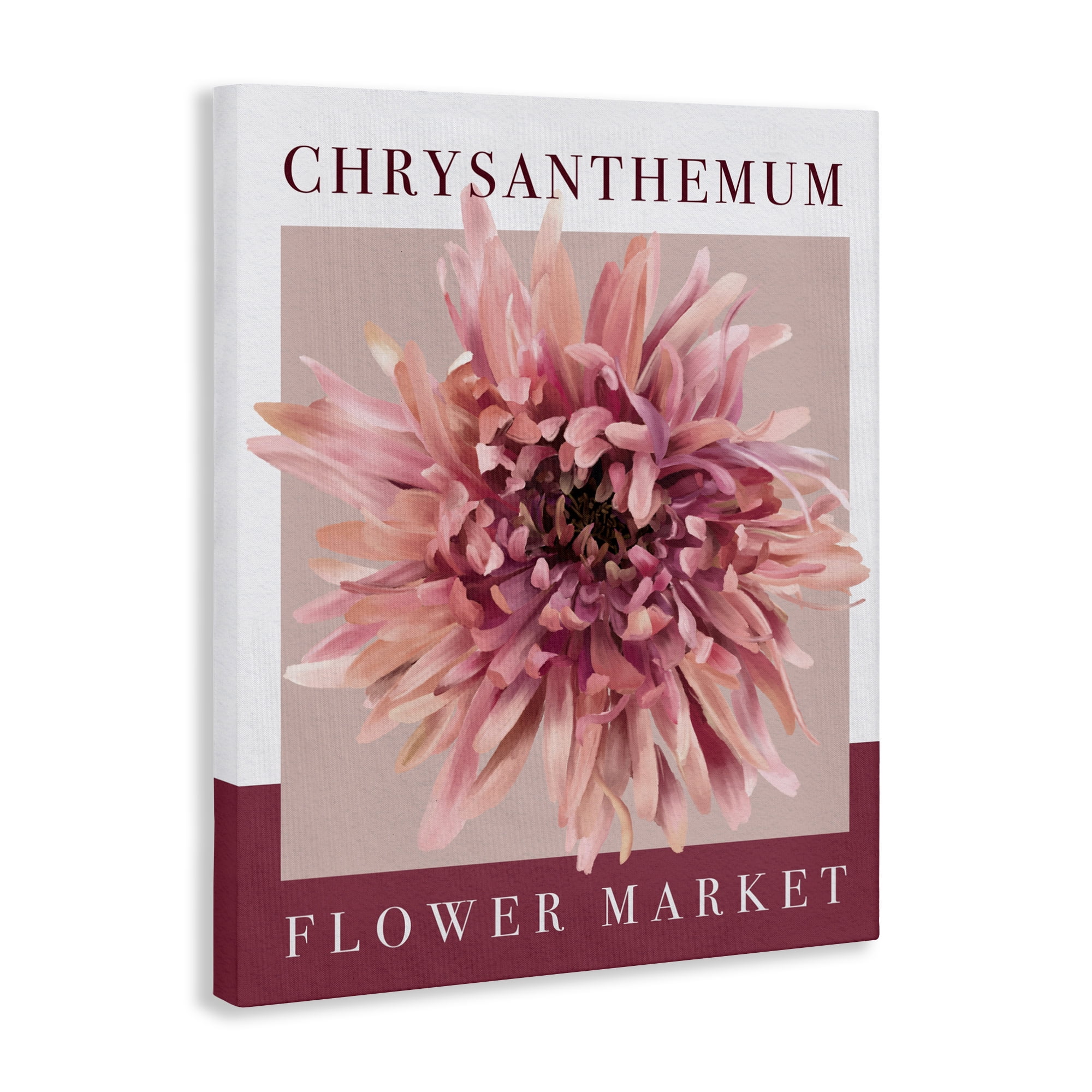 Stupell Industries Chrysanthemum Flower Market Canvas Wall Art, design by Jennifer Stith