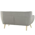 thumbnail image 4 of Modway Remark Upholstered Fabric Loveseat in Light Gray, 4 of 4