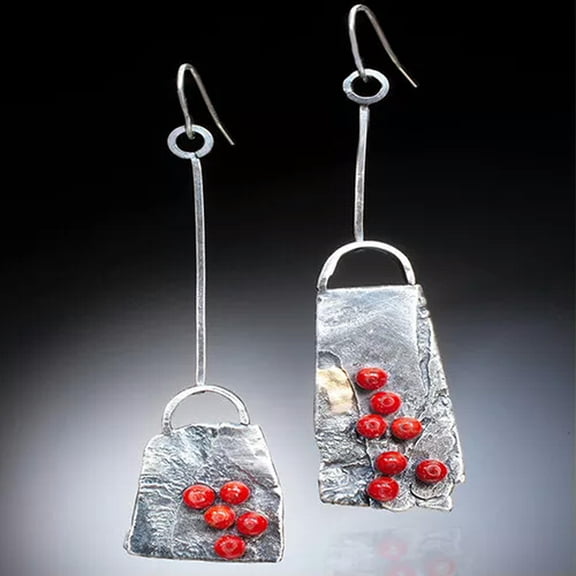 K-KED 925 Silver Fashion Cubic Zirconia Earrings Ear Hook Wedding Drop Dangle Jewelry-#1