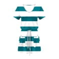 thumbnail image 4 of Robes pour Femmes, Robe Mi-Mollet à Manches Courtes et Col en V pour Femmes, 4 of 5