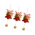thumbnail image 2 of 3 adornos para de Navidad, decoraciones navideñas, colgantes decorativos para celebraciones, decoración para de Navidad para la entrada de Rojo, 2 of 8