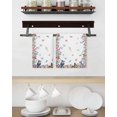 thumbnail image 3 of Spring Floral Kitchen Dish Towels for Drying Dishes Set of 4, Watercolor Flower Butterflies Birds Plant Waffle Weave Microfiber Hand Tea Bathroom Towels Quick Dry & Absorbent Towel 15.7x23.6, 3 of 7