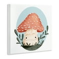 thumbnail image 3 of Stupell Industries Smiling Mushroom In Nature Floral Painting Unframed Art Print Wall Art, 12 x 12, 3 of 7