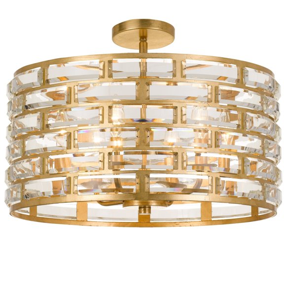 Crystorama Lighting - Six Light Ceiling Mount - Ceiling Mount - Meridian - 6