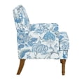 thumbnail image 6 of Accent Chair, Floral Armchair, Nailhead Trim, Red and white Decor, Solid Wood Legs, Farmhouse Furniture, Upholstered Slipper Chair, Side Chair, Traditional Print, Wayfair Living Room.   WL, 6 of 11