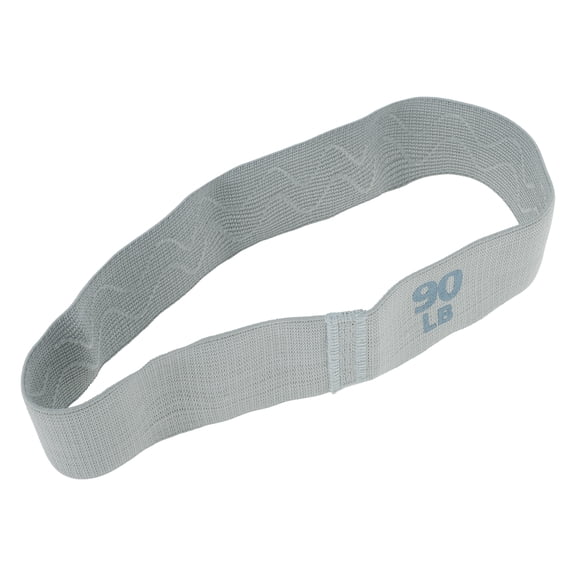 Unique Bargains 1 Pc Women Yoga Booty Bands for Gym Stretching Exercise 12.99"x2.36" Blue Polyster Cotton Latex