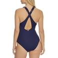 thumbnail image 2 of Anne Cole Signature Womens Live In Color V-Neck One-Piece Style-22MO09101 Swimsuit, 2 of 2