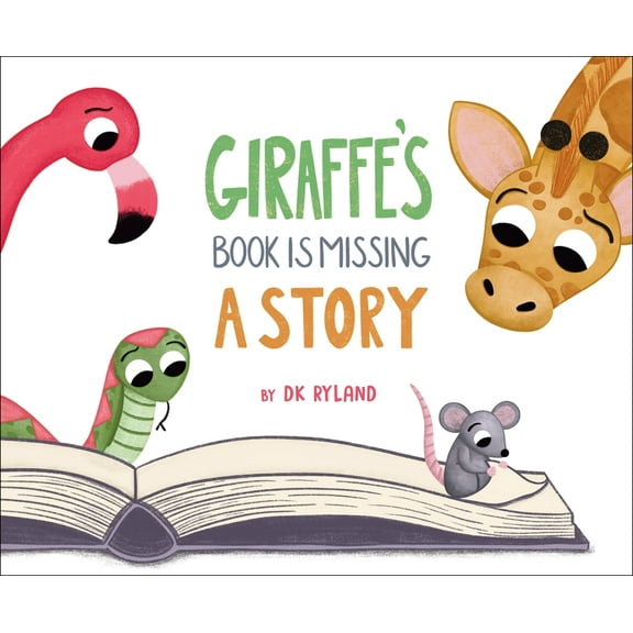 Giraffe's Book Is Missing a Story, (Hardcover)