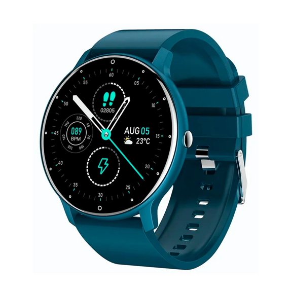 Smartwatch Reloj Fralugio Zl02 Touch HD Original Verde Sport