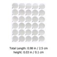 thumbnail image 2 of ROMANSENTIAL 20 Sheets Disposable Eye Pad Lash Pads for Eyelash Extensions Silver for Makeup Enthusiasts, 2 of 8