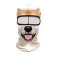 thumbnail image 1 of TIELUTT Visage de Ski Animal 3D avec Oreilles pour Festivals de Musique Rêves Ski Fête d'Halloween Activités Extérieures Chapeau de Protection pour Jeunes Femmes Guêtres de Ski Femmes par-Dessus la Tête Chauffe-Corps pour Temps Froid, 1 of 4