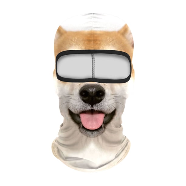 Máscara De Esquí 3D Con Orejas De Animal Para Festivales De Música, Raves, Fiestas De Halloween Y Actividades Al Aire Libre