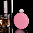 thumbnail image 5 of Crystal Lid Creative 304 Stainless Steel Wine Alcohol Liquor Flask for Women Girls Men Party Hand size Flask, 5 of 5