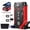 Black-MOD25, variant on Portable Car Jump Starter with Air Compressor, 8-in-1 Car Battery Chargers with Cordless Handheld Vacuum (8.0L Gas&6.0L Diesel)Jumper Box with 150PSI Tire Inflator, 12V Battery Booster, Holiday Gifts