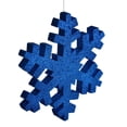 thumbnail image 2 of Vickerman 18" Blue Glitter Snowflake Christmas Ornament, 2 of 2
