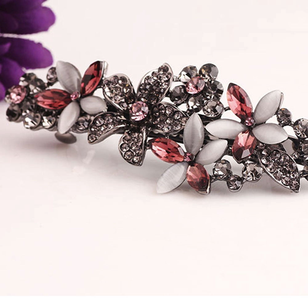 Gemstone Hair Clips Hair Clips for Kids Braids Haircut Cape Kids Snap Clip for Hair Baby Large Hair Clip for Women Girls Hair Organizer Puff Hair Clip Braid Clips Kids Large Fashion Hair Clips