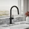 KOHLER: CLARUS PULL-DOWN KITCHEN FAUCET IN MATT BLACK