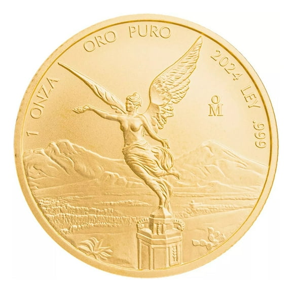 2024 1 oz Mexico Libertad .999 Fine Gold Coin BU