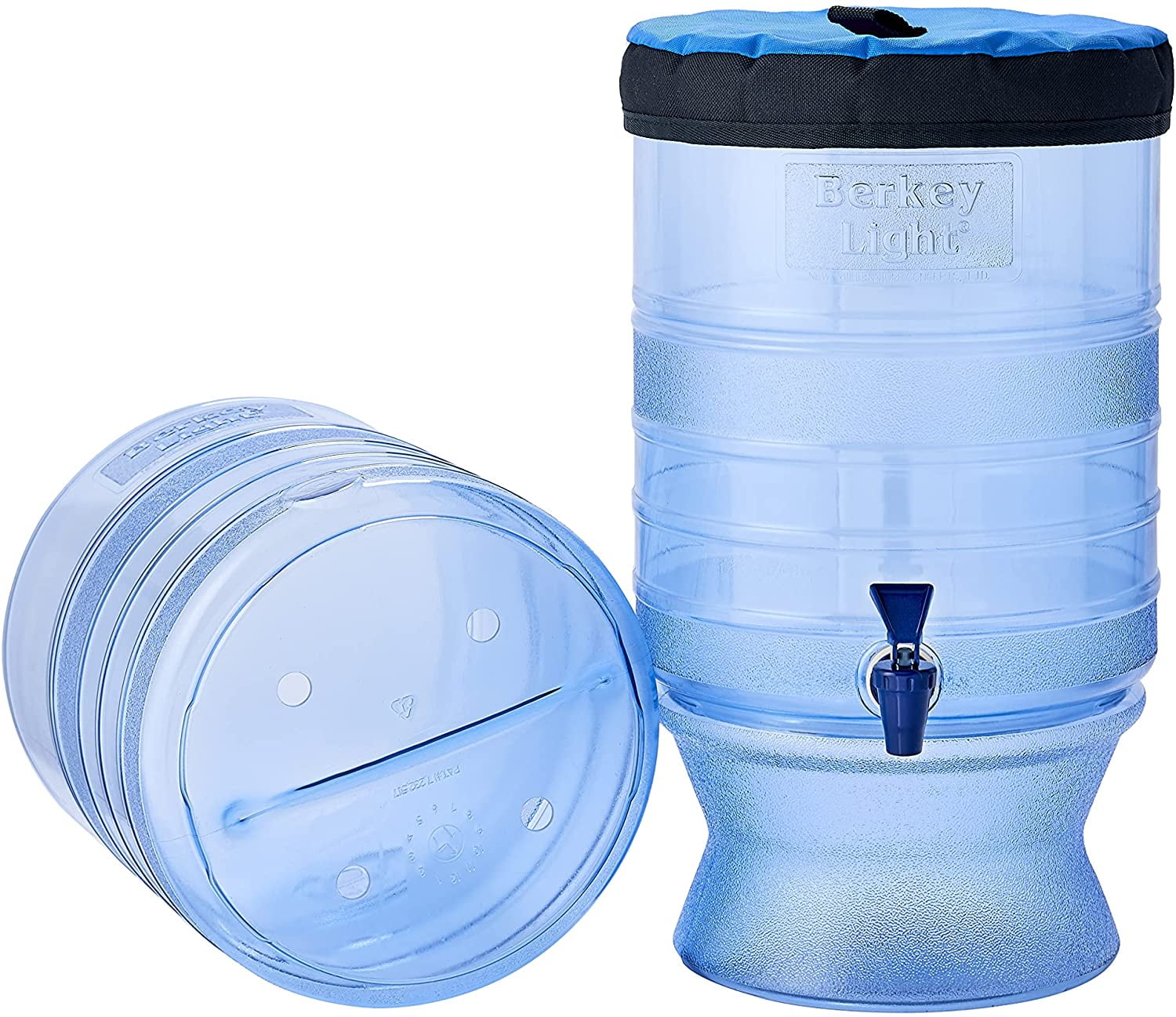 Ginkin Gravity-Fed Water Filter System with 2 Black Purification Filters Element Ginkin Gravity-Fed Water Filter System with 2 Black Purification Filters Element
