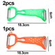 thumbnail image 2 of 3 cuchillos para pelar pelador de frutas engrosado - (1) rojo anaranjado engrosado + (2 piezas) verde engrosado MFZFUKR CPB-US-CJZ441-4, 2 of 5
