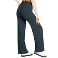 thumbnail image 3 of Krdevn Womens Pants - High Waist Casual Pants with Lifting Soft Stretchy Comfy Trousers for Yoga Gym Workout Athletic Wear,Pants for Women,Size:S, 3 of 6