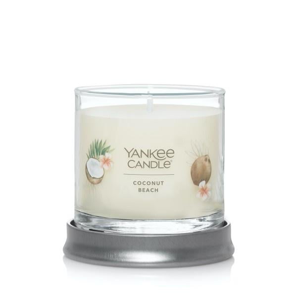 Yankee Candle Small Tumbler Scented Single Wick Jar Candle, Coconut Beach, 4.3 oz (Pack of 4)