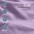 thumbnail image 5 of Bare Home Luxury Bed Sheet Set - Premium 1800 Collection - 7 Piece - Split King, Lavender, 5 of 9