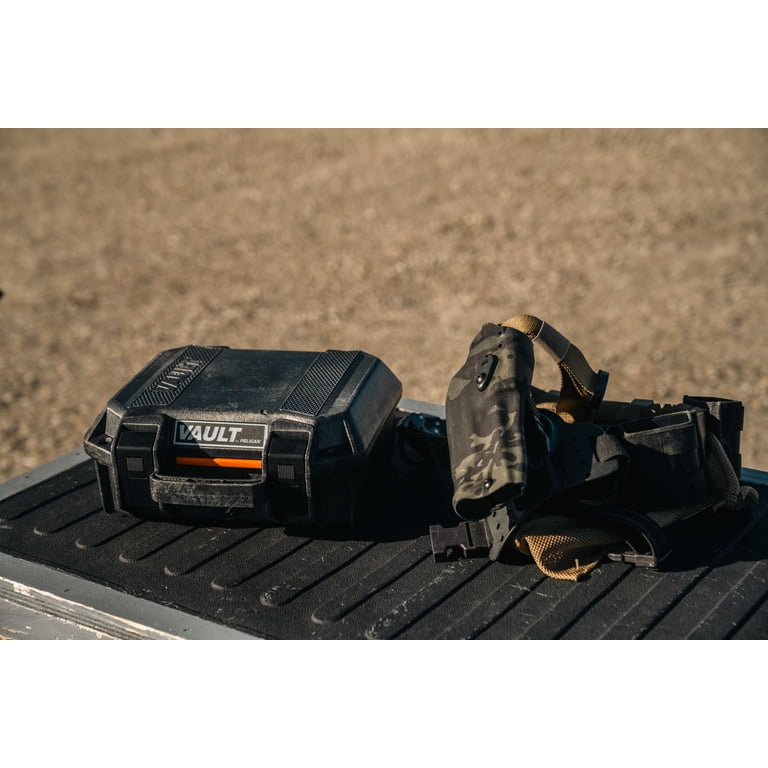 Pelican, Pistol Case, V100 Vault, Waterproof, Impact-Resistant