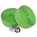 thumbnail image 3 of KINGOU EVA Green Road Bike Handlebar Tape with Bar Plugs - 2PCS Per Set, 3 of 4