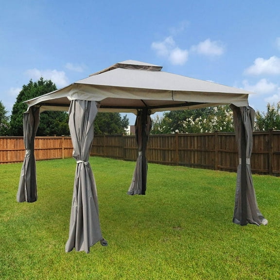 Garden Winds Replacement Canopy Top for Aguilar Gazebo - Riplock 350