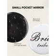 thumbnail image 3 of Compact Small Makeup Mirror Bulk, Mini Travel Pocket Mirror for Purse Women Pack of 36 Pcs(Round, Black), 3 of 6