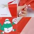 thumbnail image 4 of 1 par de letreros navideños para porche, decoración navideña para interiores y exteriores, pancarta de Feliz Navidad, 4 of 7
