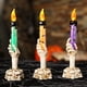 thumbnail image 5 of Llama De Halloween, Candelabro Brillante Para Interiores, Suministros Para Fiestas, Centro De Mesa De Ambiente, Decoración En Forma De Esqueleto, Accesorio Para El Hogar Speravity HA042748-02, 5 of 6
