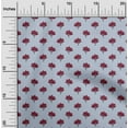 thumbnail image 1 of oneOone Organic Cotton Voile Fabric Floral Block Printed Craft Fabric BTY 42 Inch Wide, 1 of 4