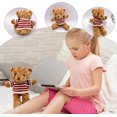 thumbnail image 3 of Bears Plush Teddy Bear Soft Toys Cute Plushies Dolls Plush Doll Figure Soft Cute Stuffed Doll in T-shirt Birthday Christmas Valentines Gifts for, 3 of 5