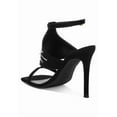 thumbnail image 5 of London Rag Warda Jeweled Shiny Stiletto Womens Heels, 5 of 10