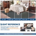 thumbnail image 6 of HIWEAVER Gray 9' x 12' Modern Neutral Solid Area Rug for Living Room Bedroom Farmhouse Non Slip Washable Stain Resistant Soft Indoor Carpet Foldable Floor Cover for Home Office Decor, 6 of 8