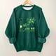 thumbnail image 2 of Vestido de Manga Larga una Línea para las Mujeres Imprimir el Día de San Patricio Sudadera con Capucha Forrada de Lana para la Calidez de los Niños Casual Suelto Cuello Redondo de Manga Larga, 2 of 5