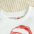 thumbnail image 5 of Mercatoo Kids Christmas Sweatshirt Little Girls Boys Santa Prints Shirts Winter Cute Xmas Casual Pullover Tops for 1 to 4 Years, 5 of 7