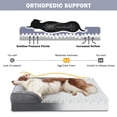 thumbnail image 2 of Cama ortopédica para perros INVENHO Large XL, lavable e impermeable, 2 of 7