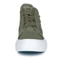 thumbnail image 6 of JENN ARDOR Women Platform Sneakers Hidden Wedge Canvas Shoes with Zipper, 6 of 6