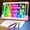 pink, variant on GEOKAY Rechargeable LED Drawing Board for Kids, 15-Inch Neon Glow Art Writing Tablet with 9 Colors, Built-in Stand & Marker Storage, Light Up Doodle Board, Gift for Kids/Teens(white)