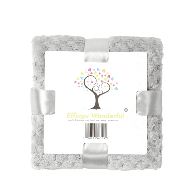 " Effiegu Wonderful" TM Pet Cozy Couverture Confortable en Gris